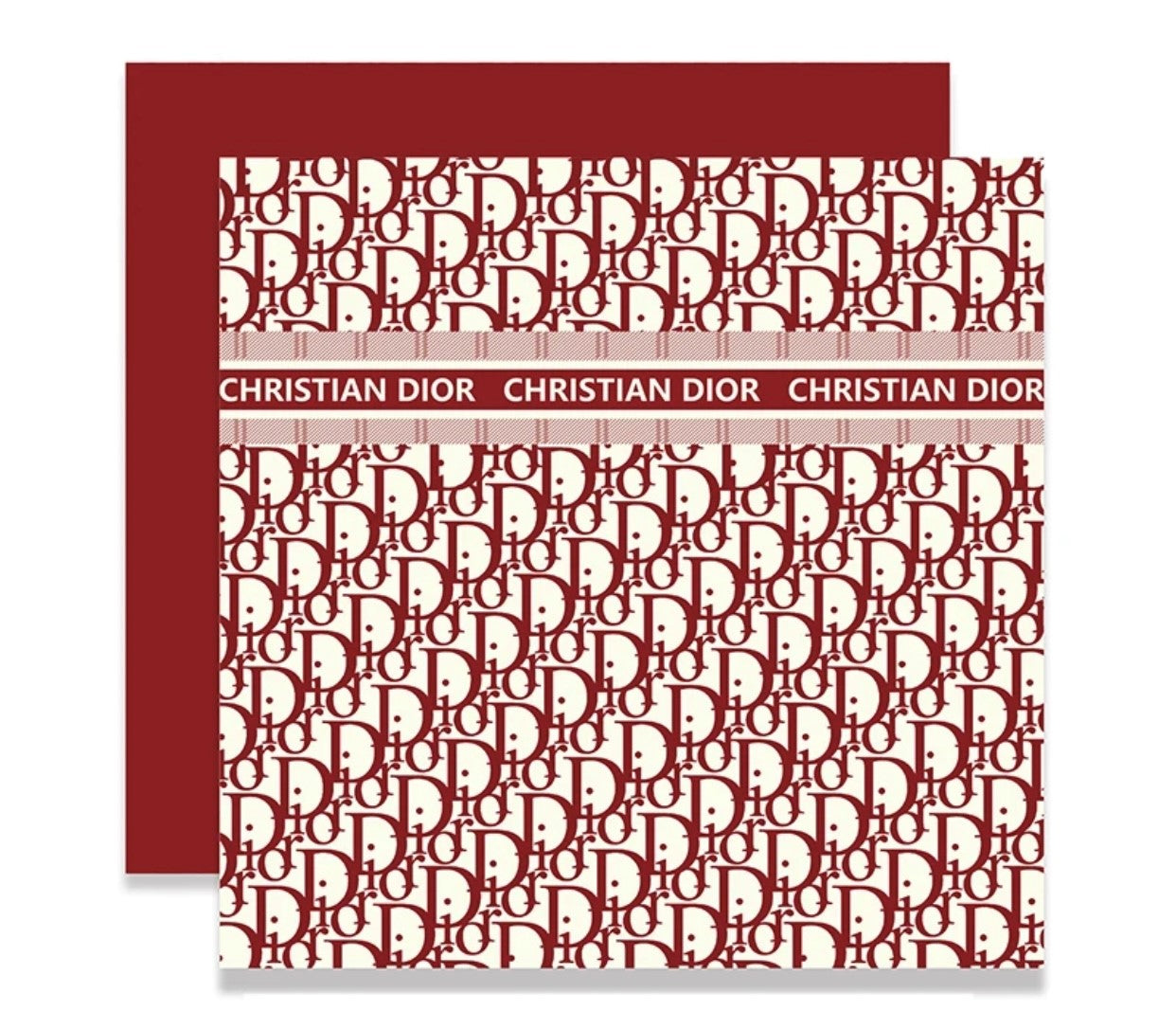 Dior Wine Red Floral Wrapping Paper – THE RICHEST BOUQUETS